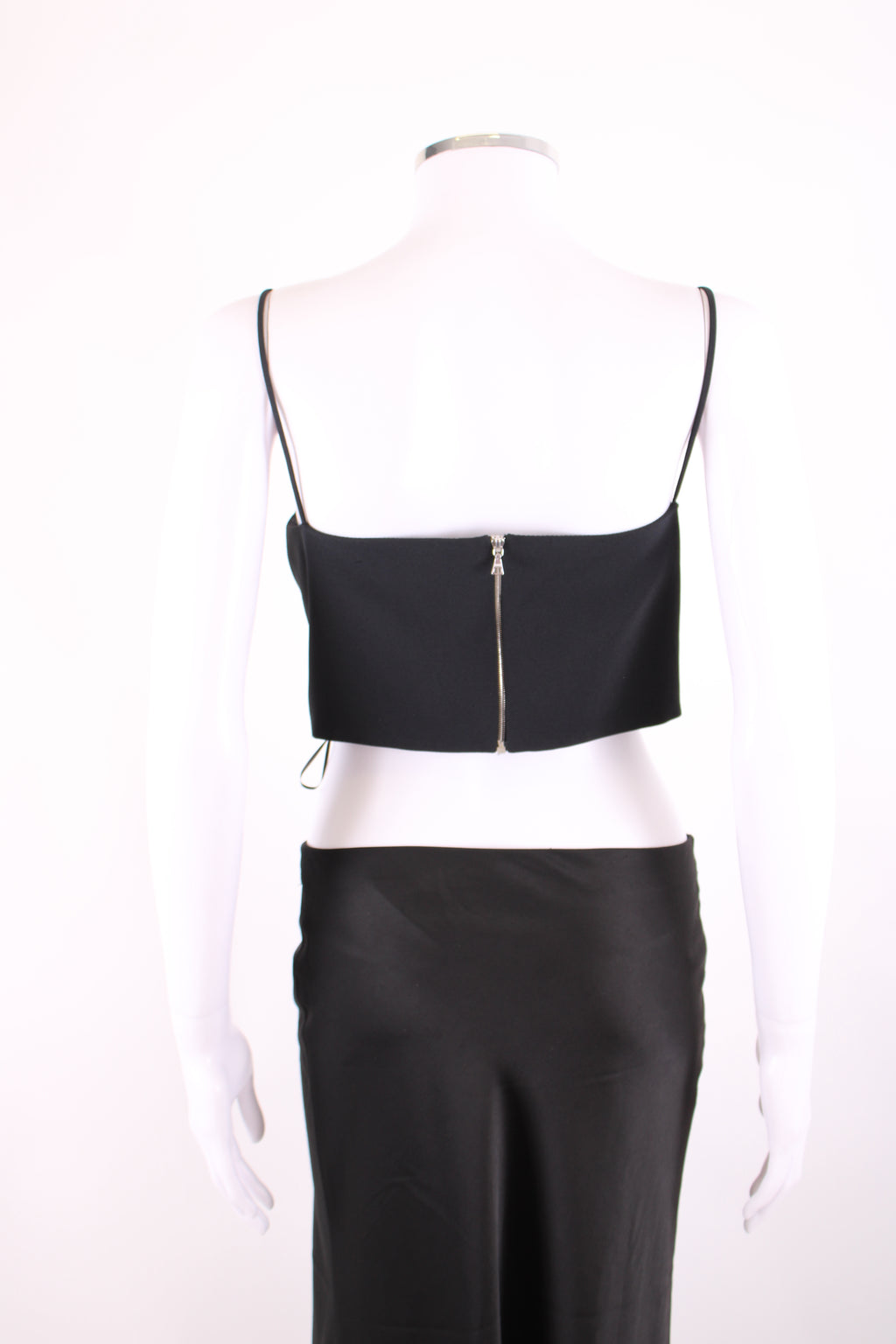 Black David Koma Crystal Embellished Top, 12