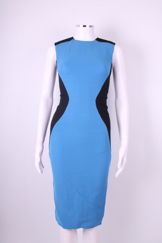Victoria Beckham S/S Dress Blue/ Black 8