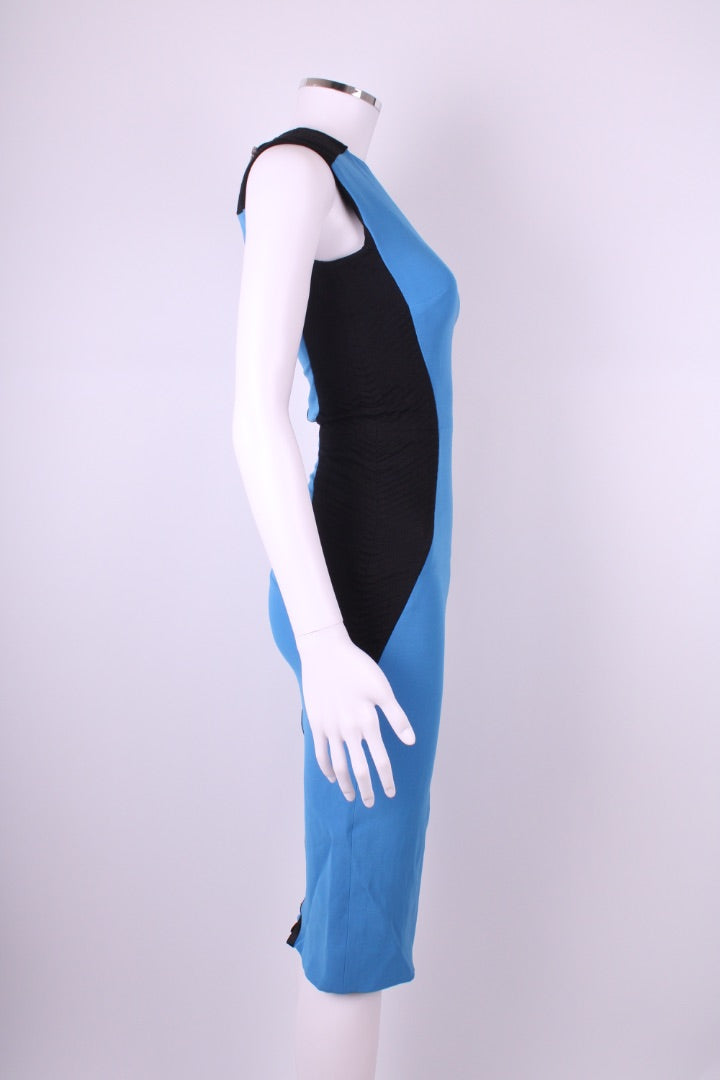 Victoria Beckham S/S Dress Blue/ Black 8