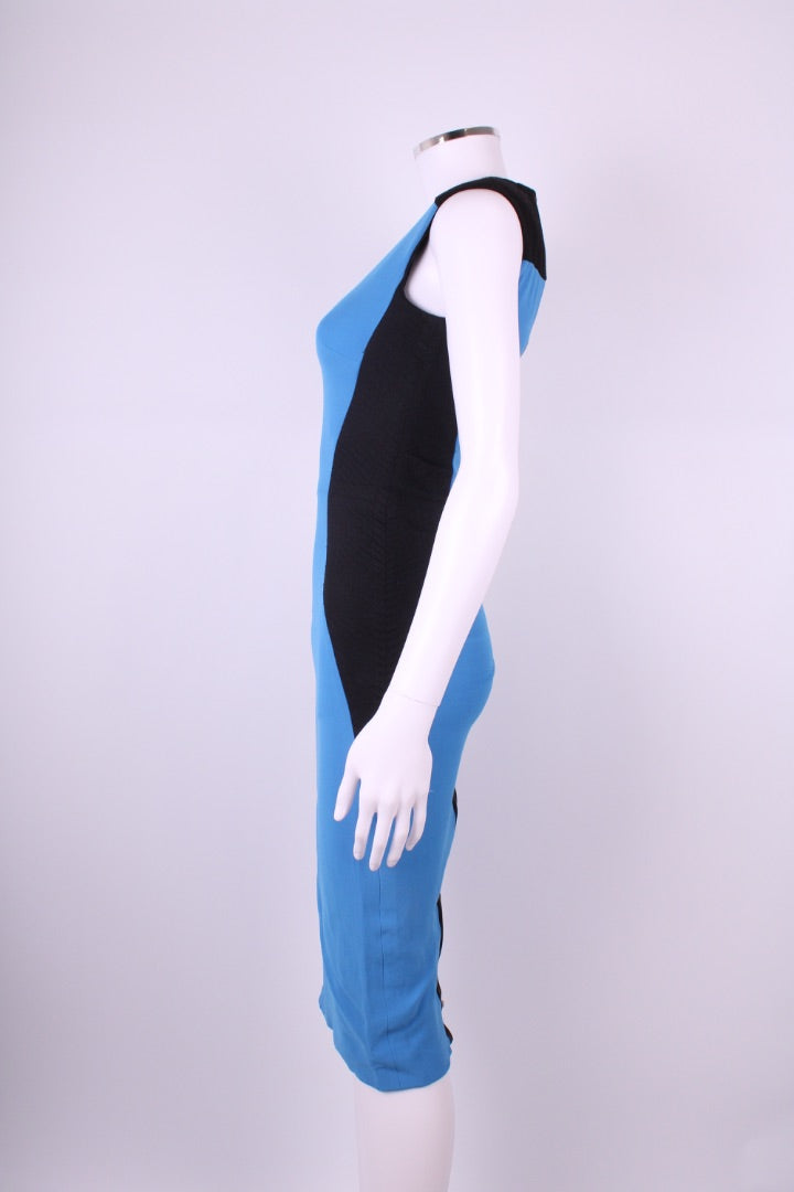 Victoria Beckham S/S Dress Blue/ Black 8