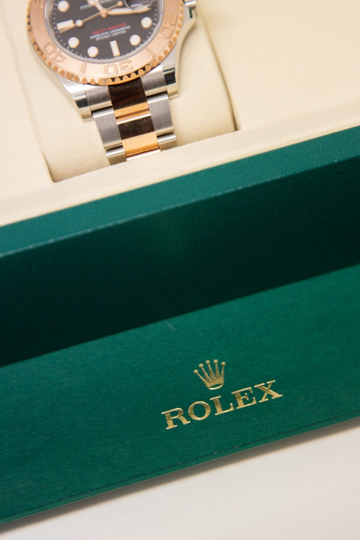 Rolex Yacht-Master 40 Rose Gold/ Black Dial 40mm