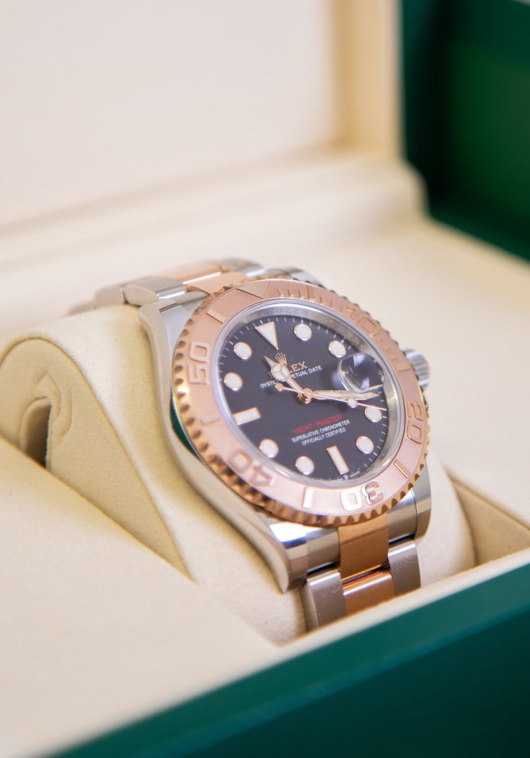Rolex Yacht-Master 40 Rose Gold/ Black Dial 40mm