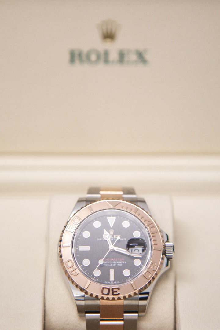Rolex Yacht-Master 40 Rose Gold/ Black Dial 40mm