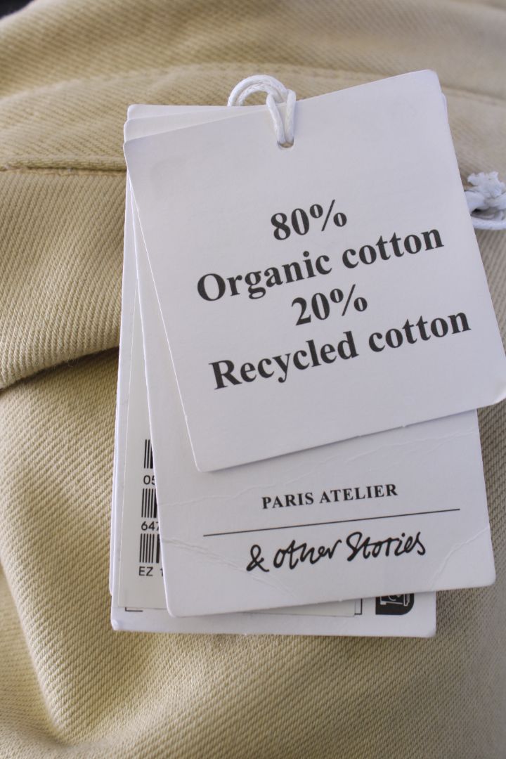 & Other Stories Shirt Buttercream L