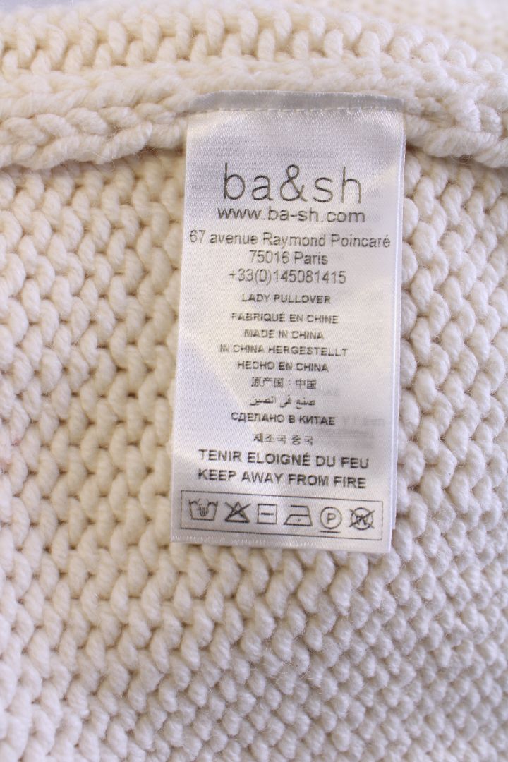 BA&SH Cardigan Cream M