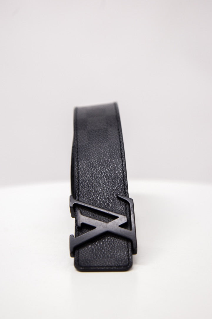 Louis Vuitton LV Buckle Belt Damier Graphite 36