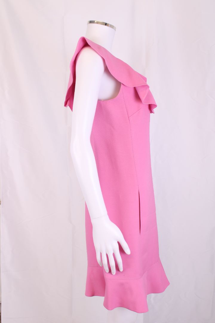 Valentino S/S Ruffle Top Dress Pink 10