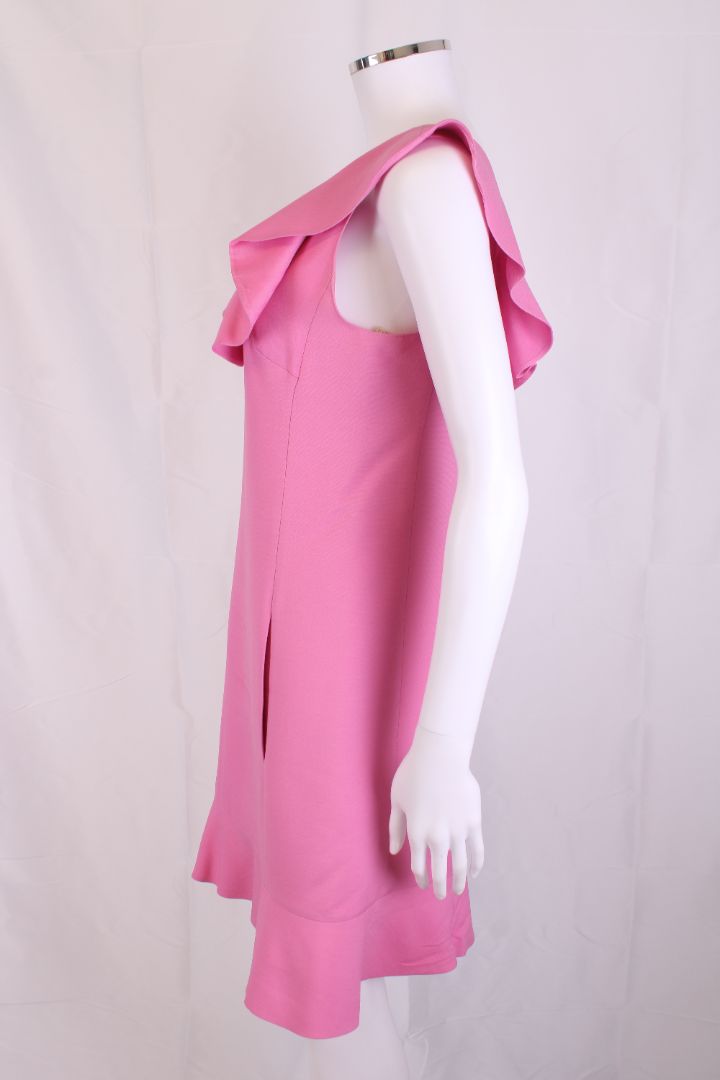 Valentino S/S Ruffle Top Dress Pink 10