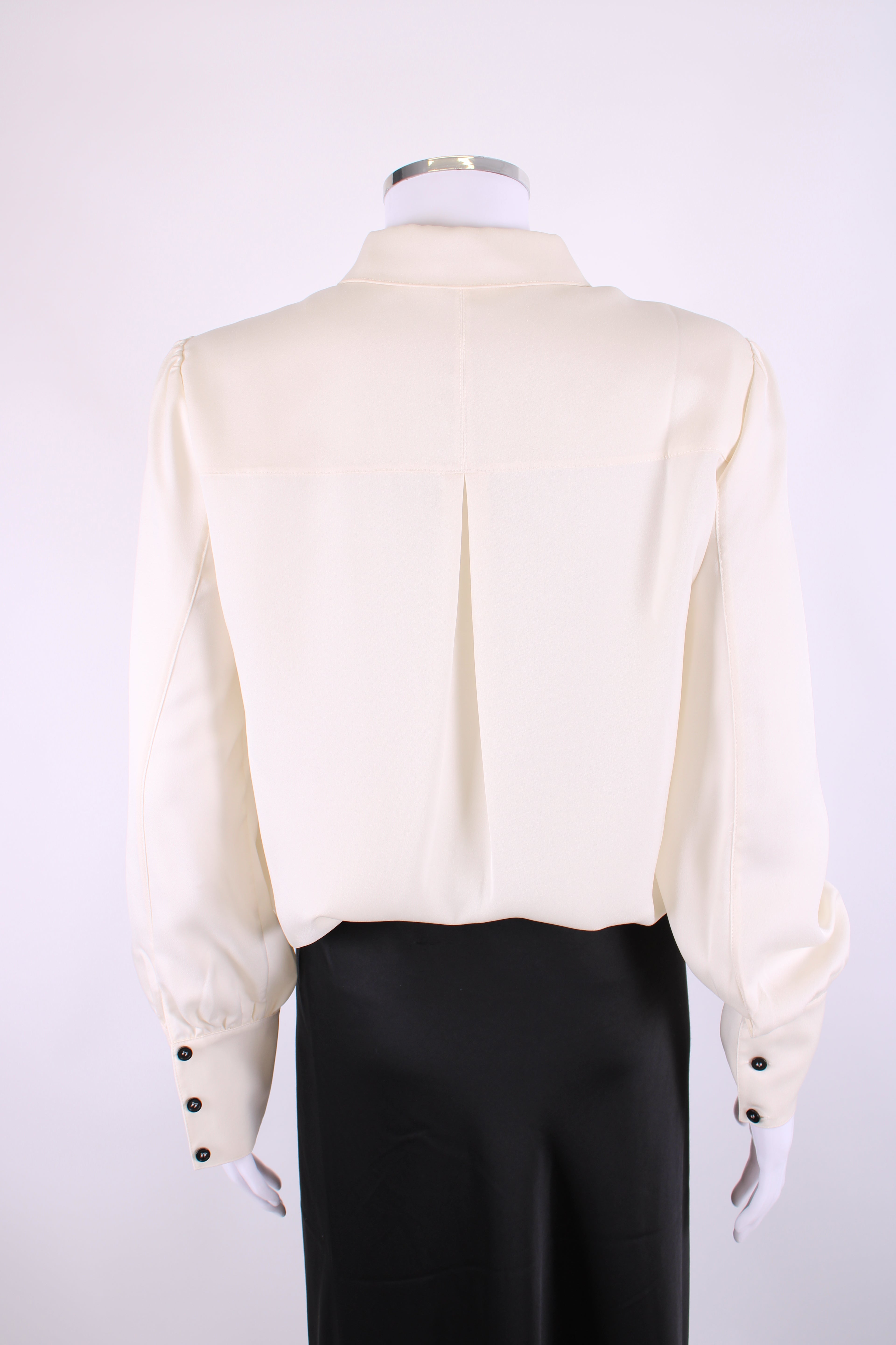 ME+EM L/S Ruffle Shirt Cream 12