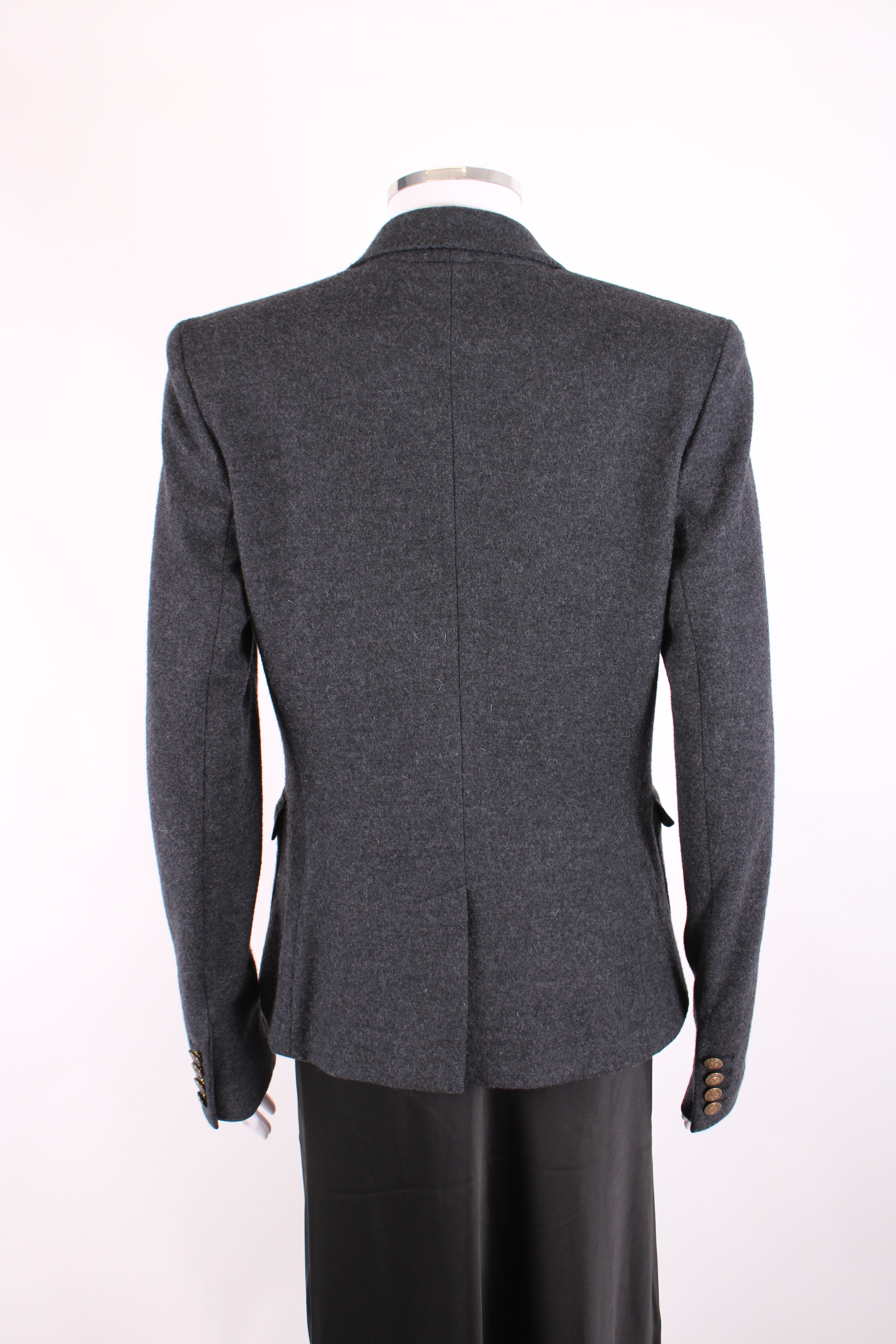 Ralph Lauren Crest Logo Blazer Grey 10