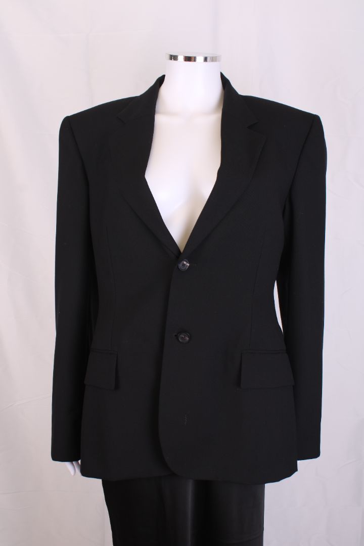 Balenciaga Oversized Hourglass Blazer Black 10