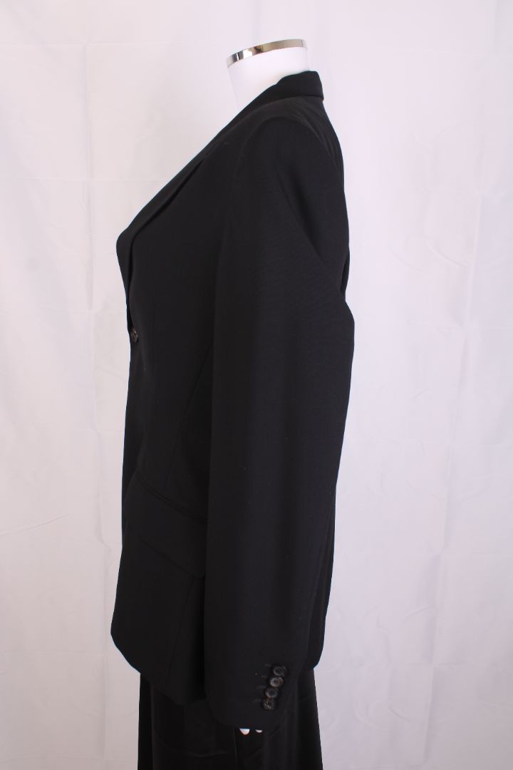 Balenciaga Oversized Hourglass Blazer Black 10