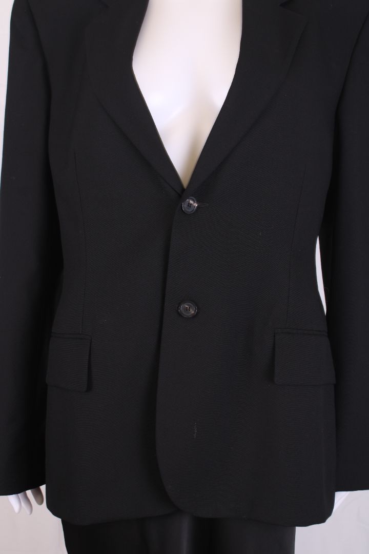 Balenciaga Oversized Hourglass Blazer Black 10