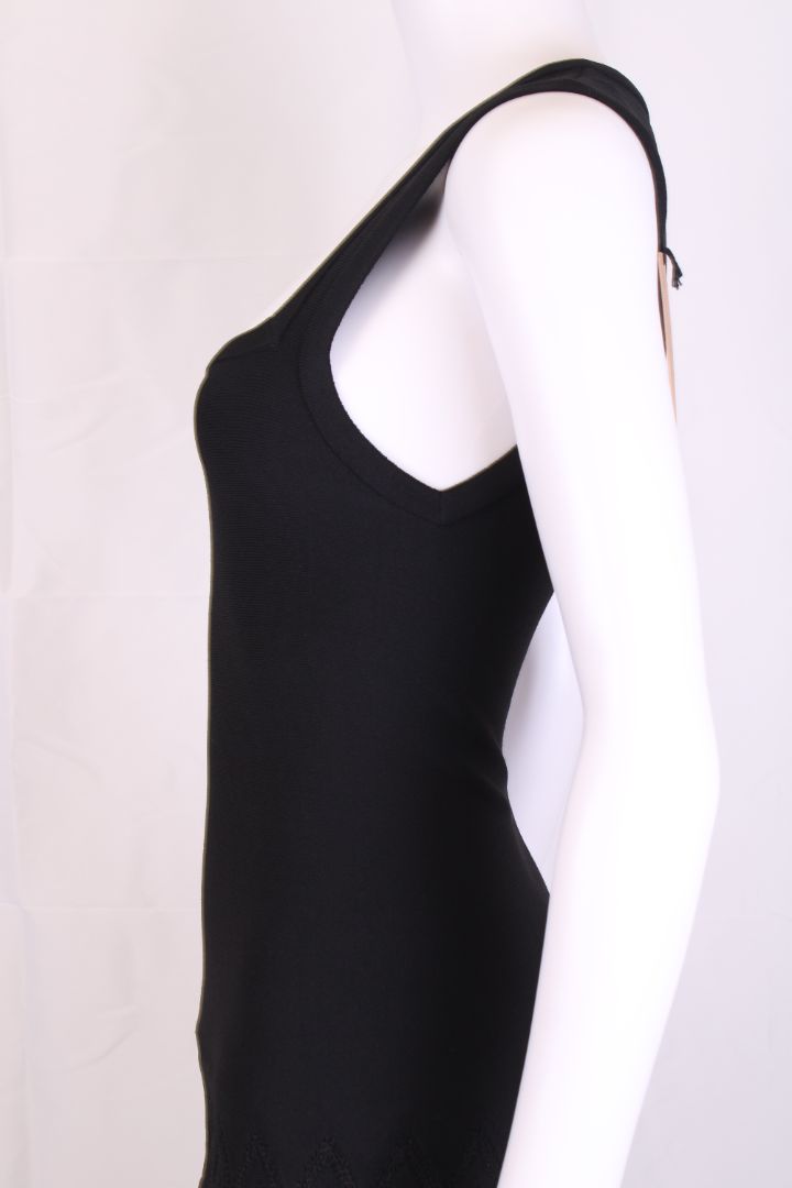 Alaia S/S Layered Dress Black 10