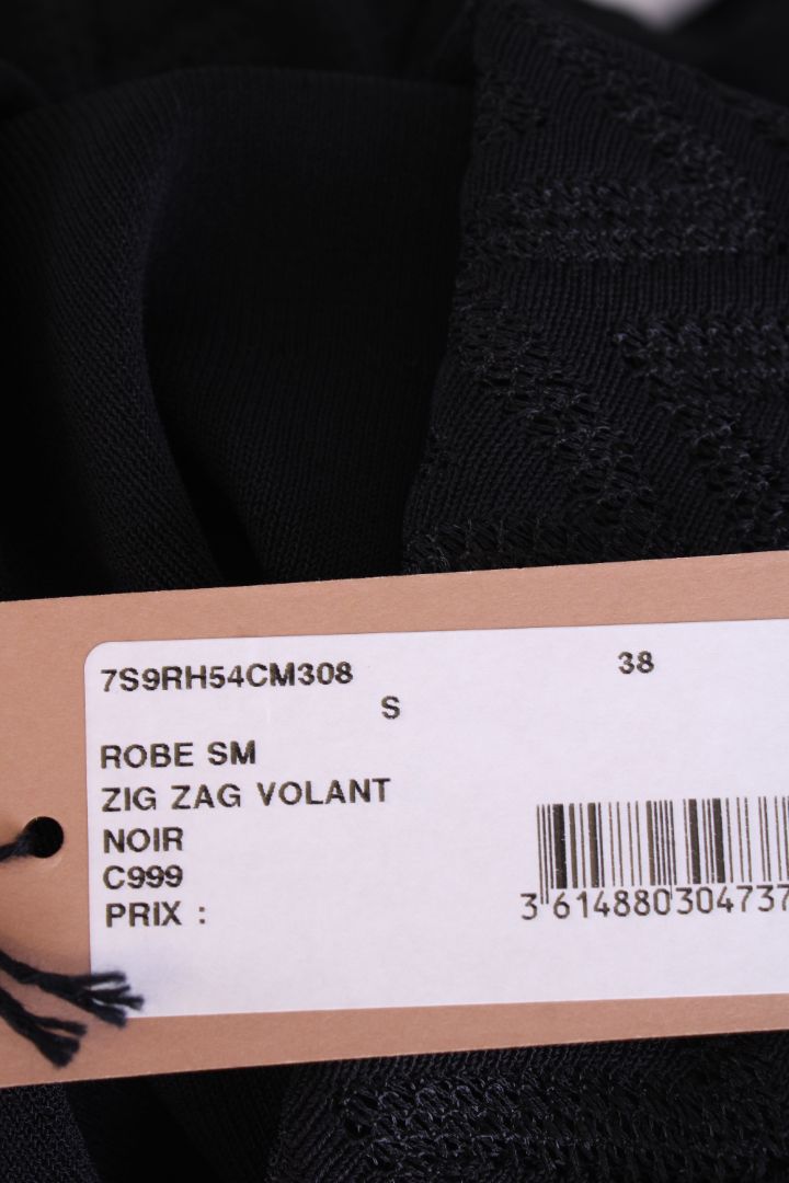 Alaia S/S Layered Dress Black 10