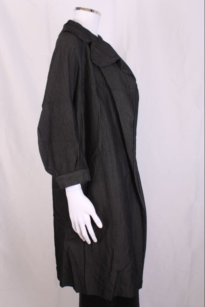 MARNI Belted Back Coat Grey 10