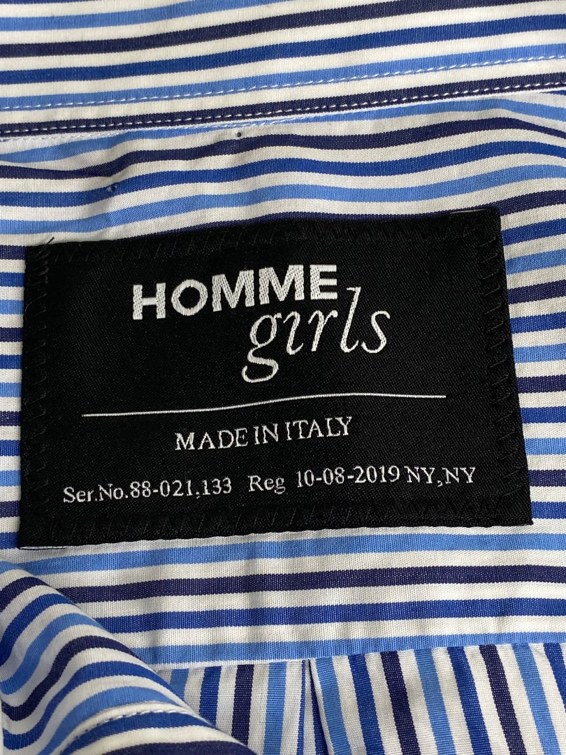 Blue Homme Girls Top, Small