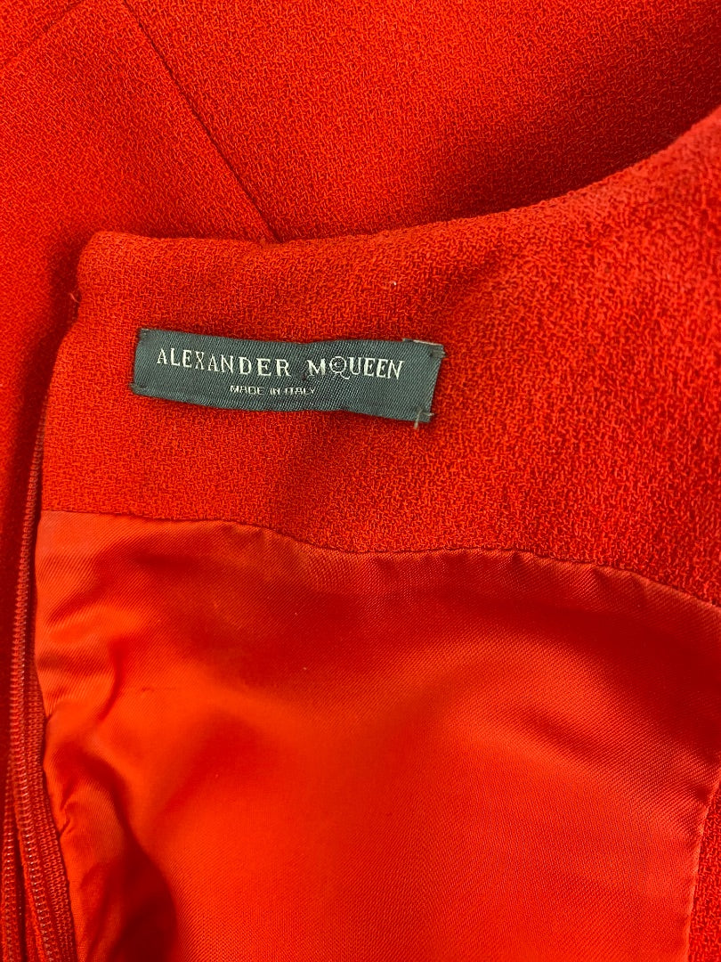 Alexander McQueen S/S Dress Red 12