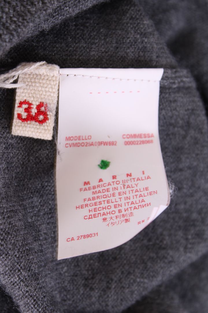 MARNI Long sleeve Grey S