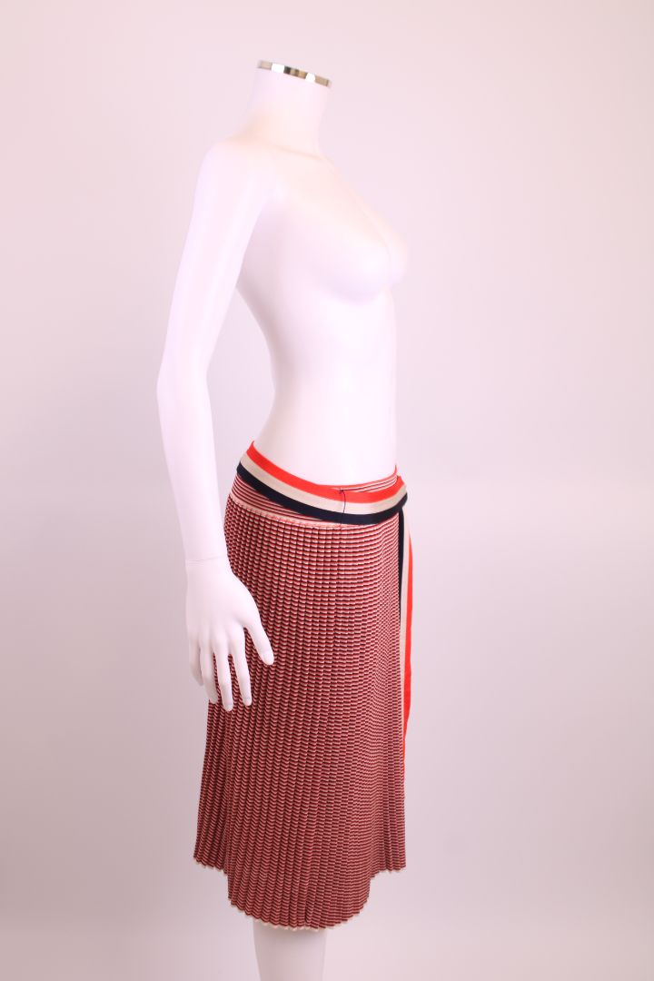 Victoria Beckham Skirt Red/ Blue/ White L