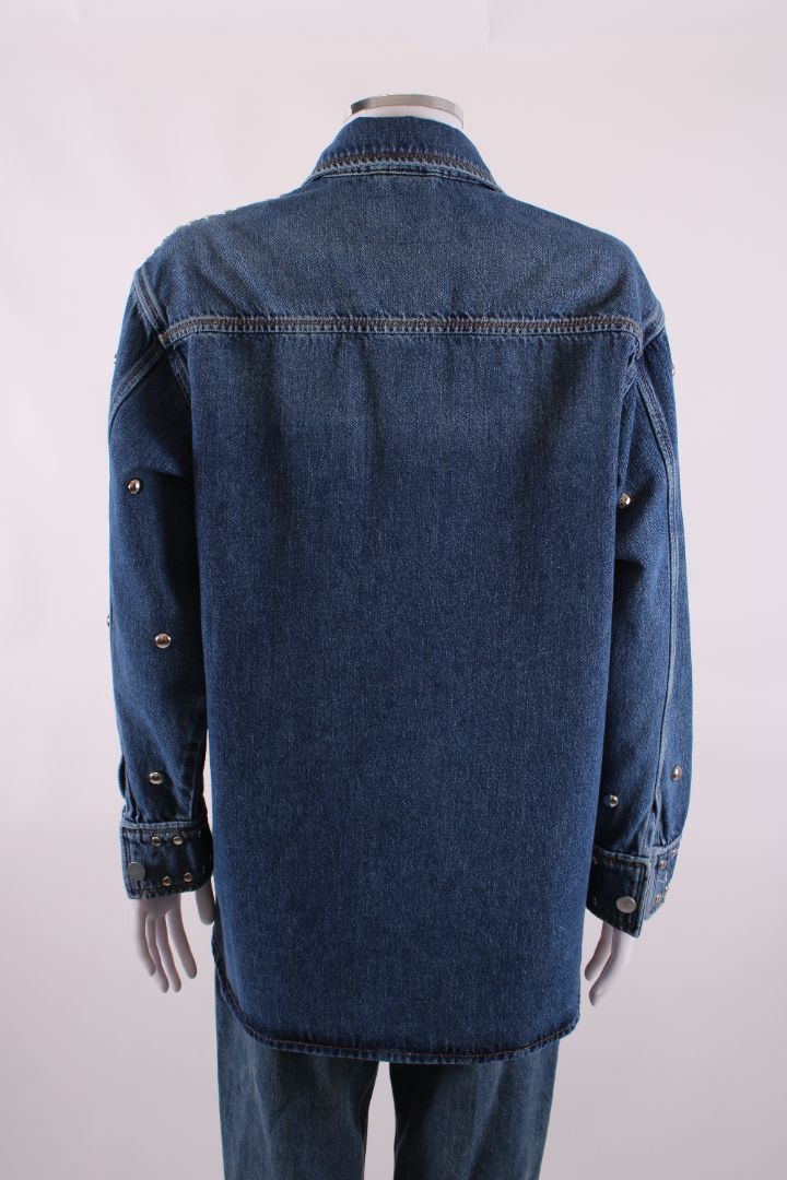 All Saints L/S Studded Jacket Denim S