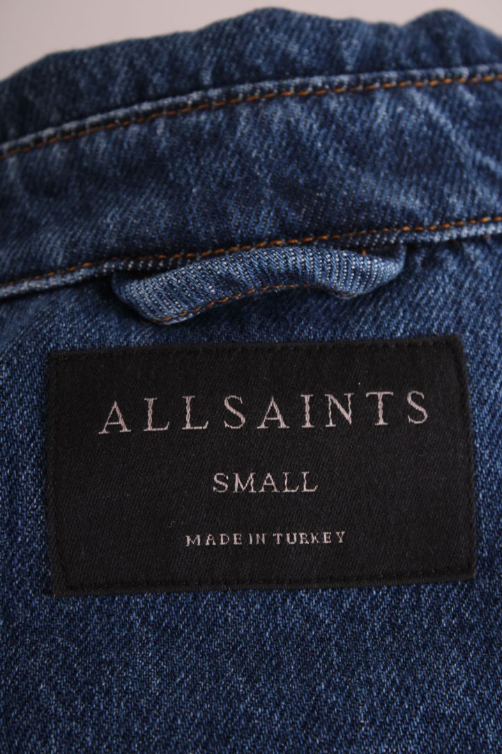 All Saints L/S Studded Jacket Denim S