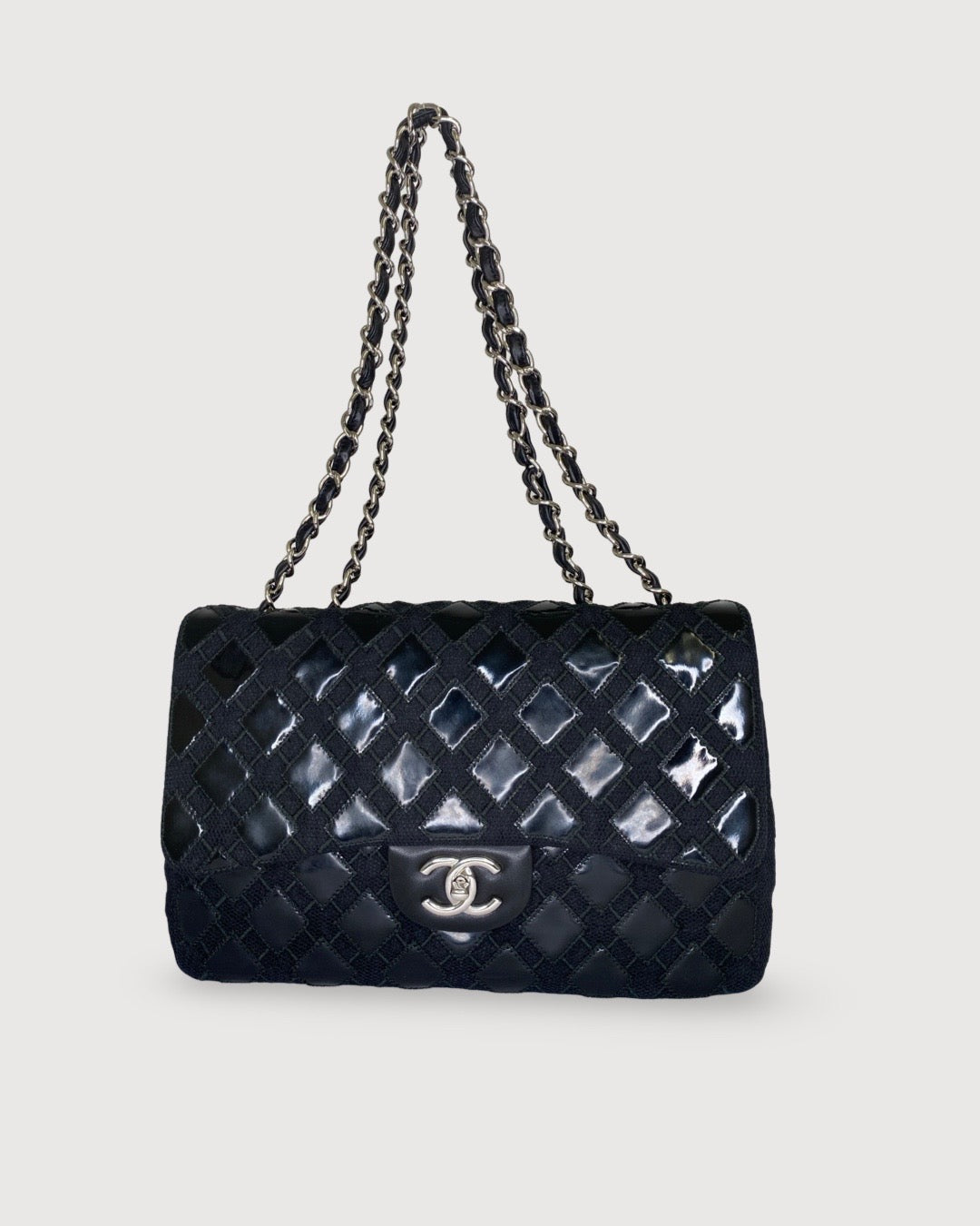 Black Patent Chanel Bag