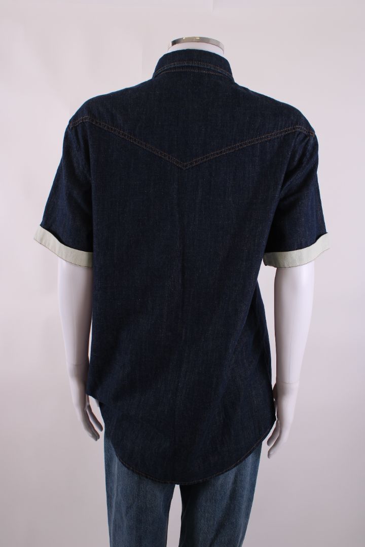 McQ Dress short sleeve Navy Denim S