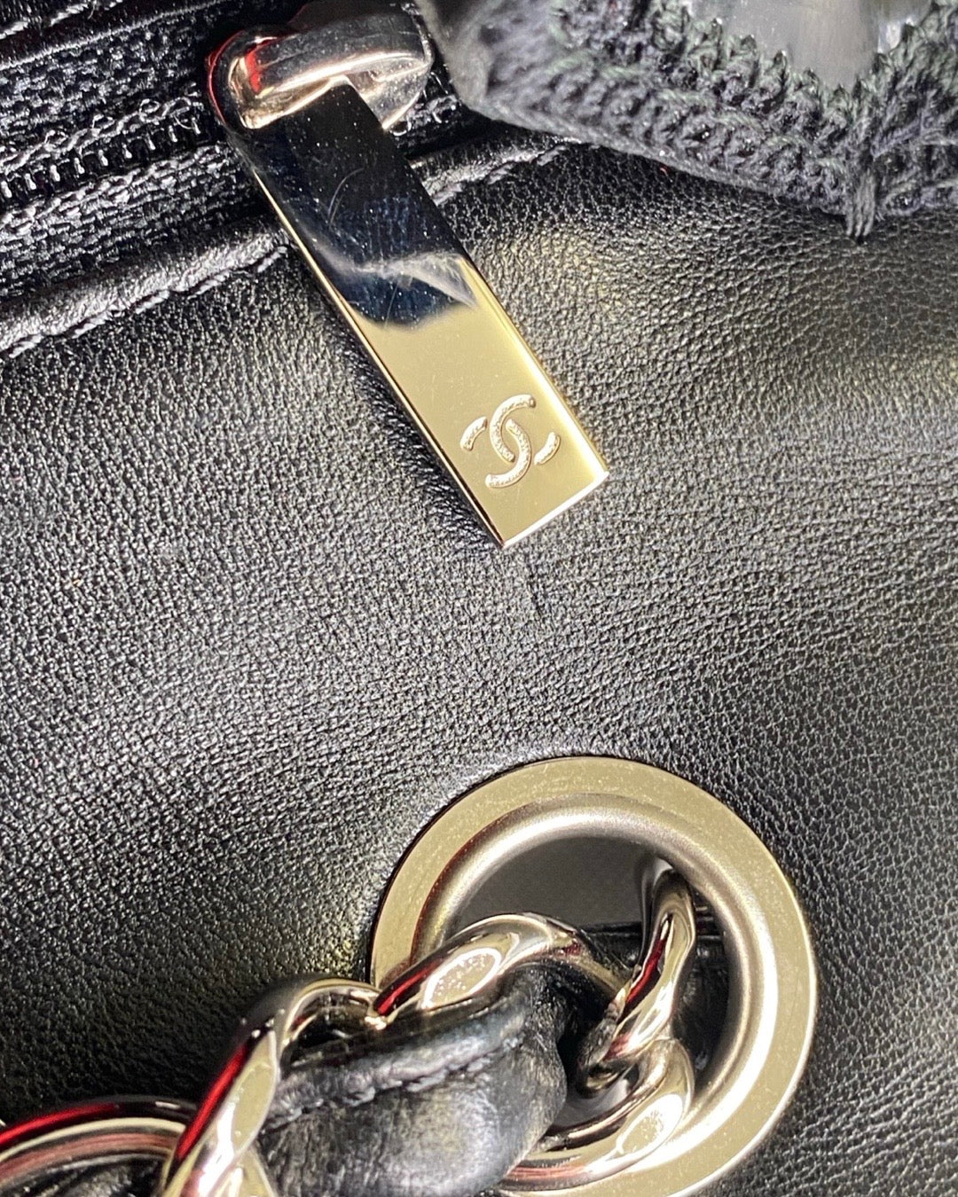 Black Patent Chanel Bag