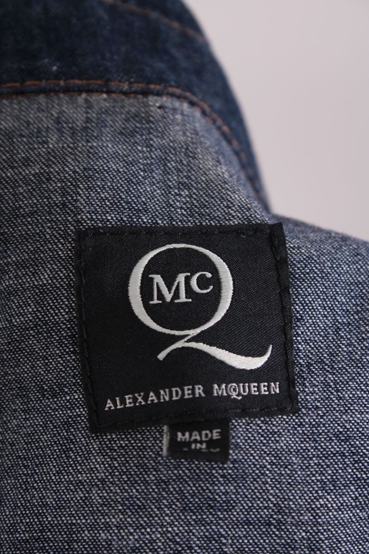 McQ Dress short sleeve Navy Denim S