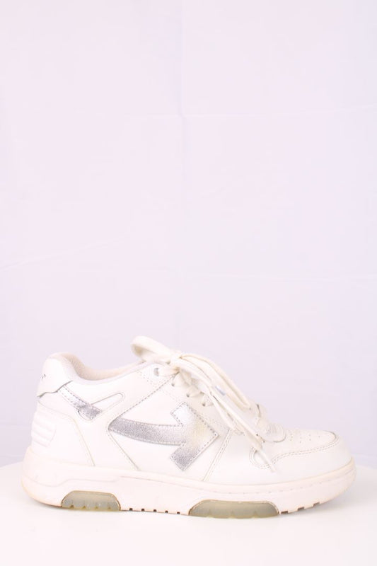 Off White Trainers White/ Silver 39