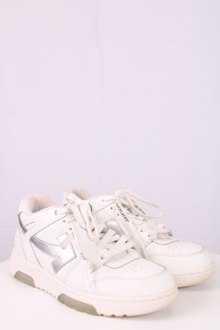 Off White Trainers White/ Silver 39