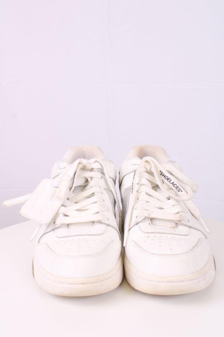 Off White Trainers White/ Silver 39