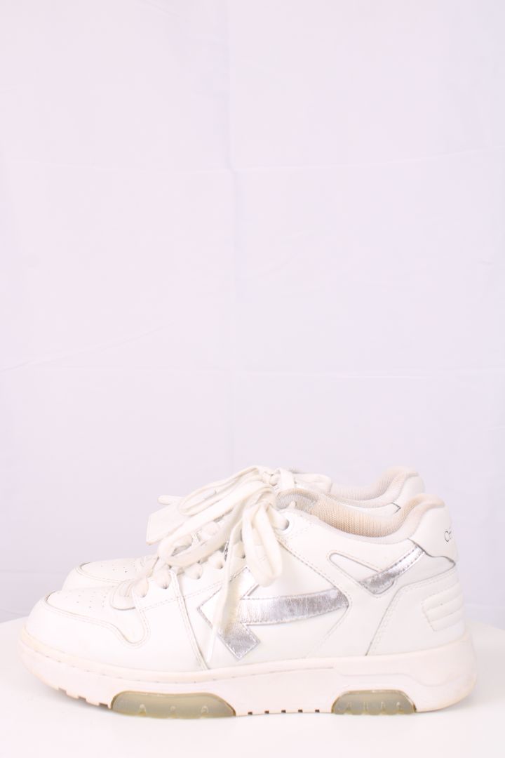 Off White Trainers White/ Silver 39