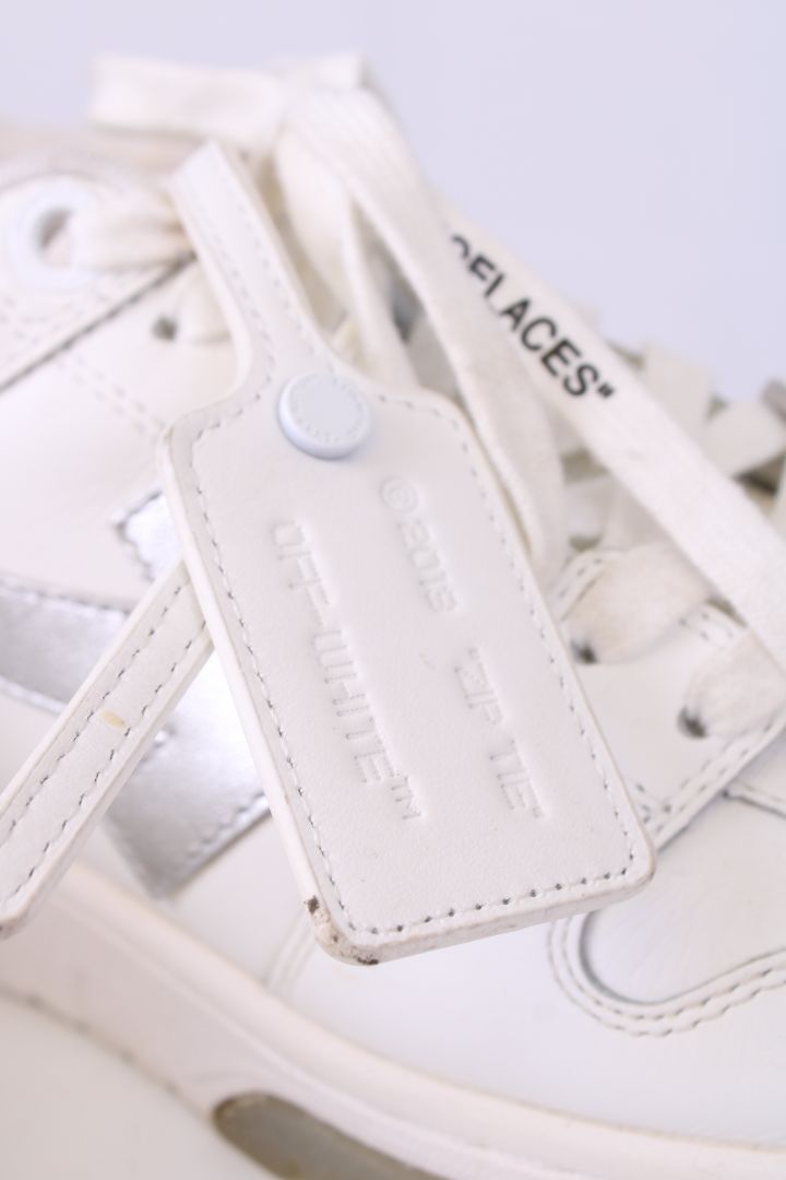 Off White Trainers White/ Silver 39