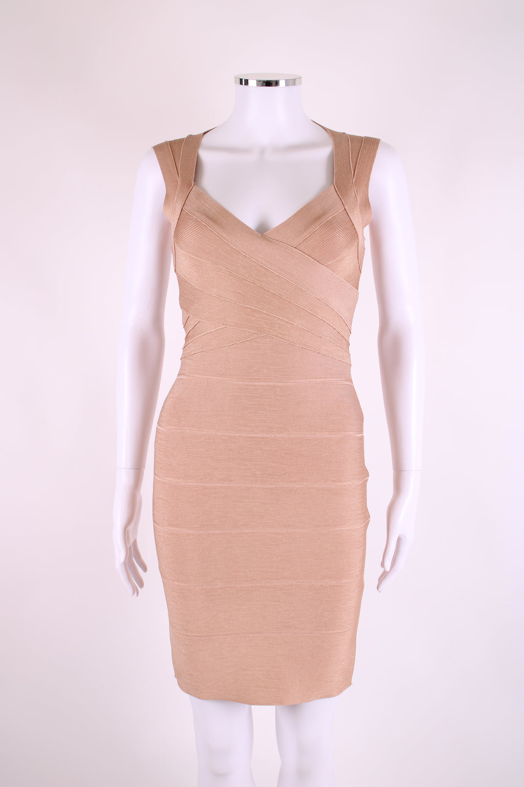 Herve Leger nude dress Nude M