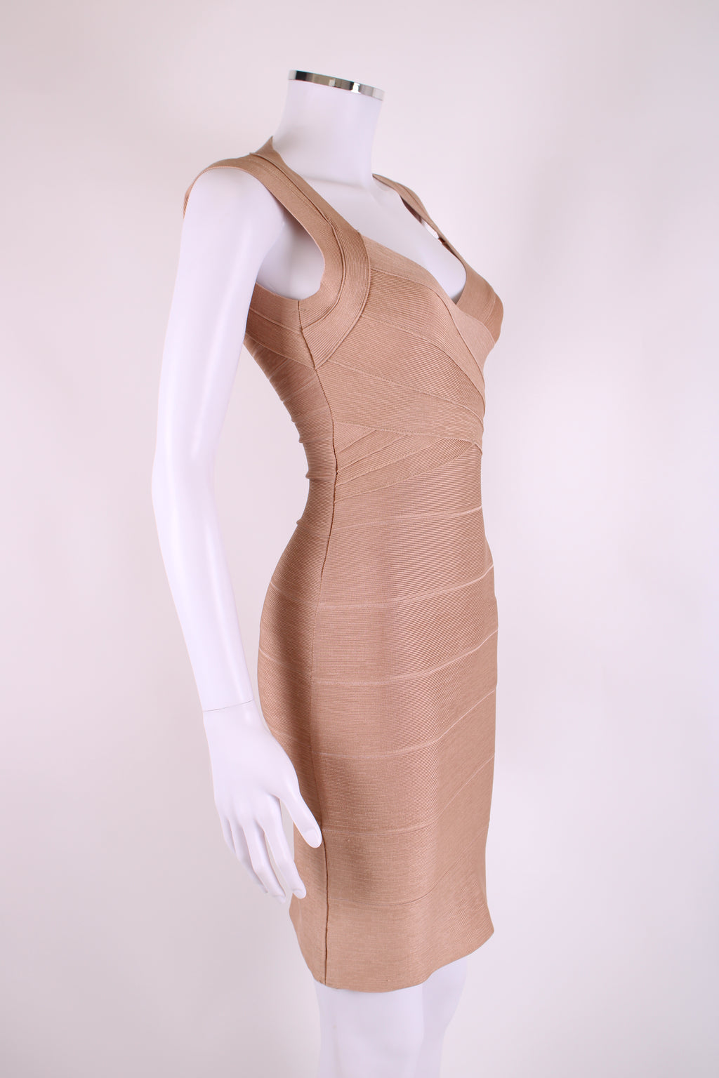 Herve Leger nude dress Nude M