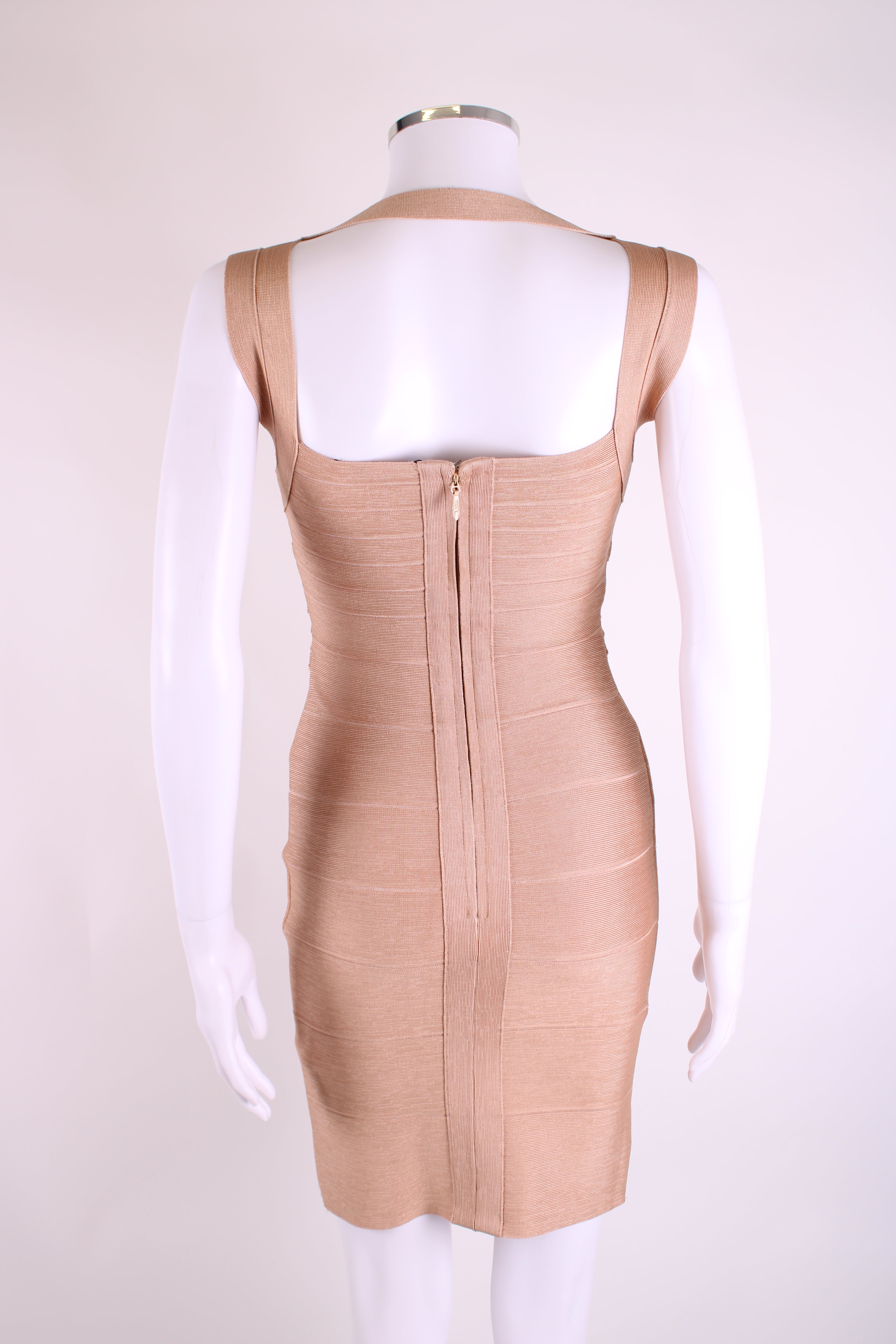 Herve Leger nude dress Nude M