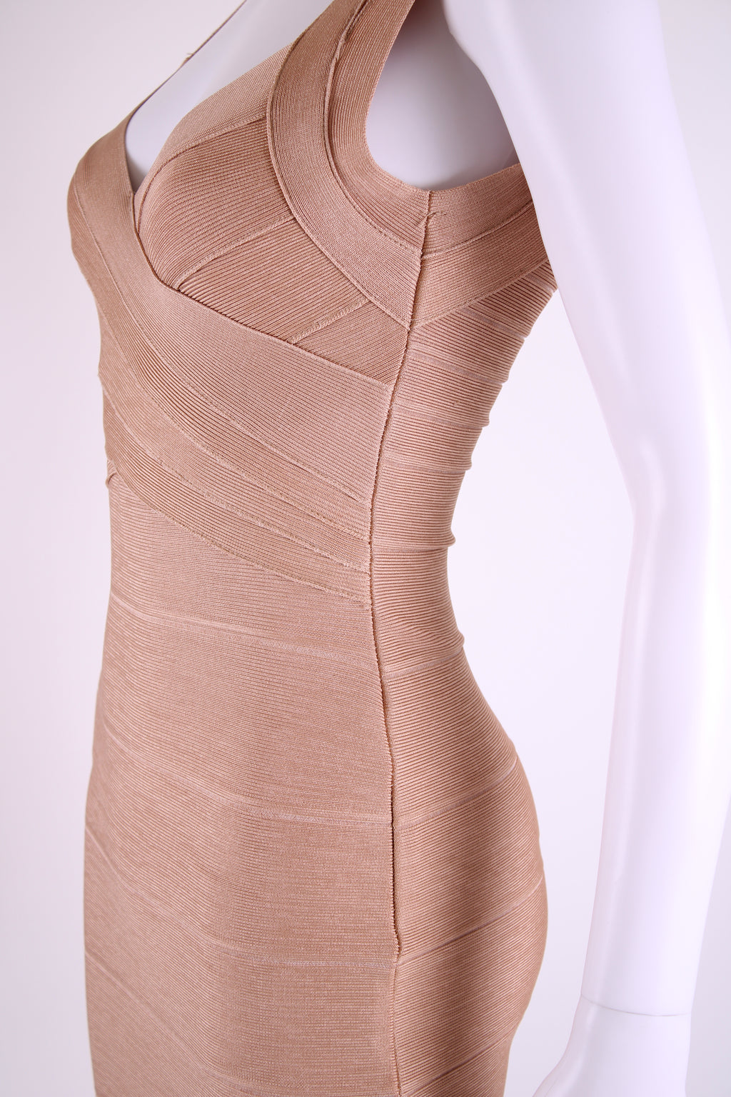 Herve Leger nude dress Nude M