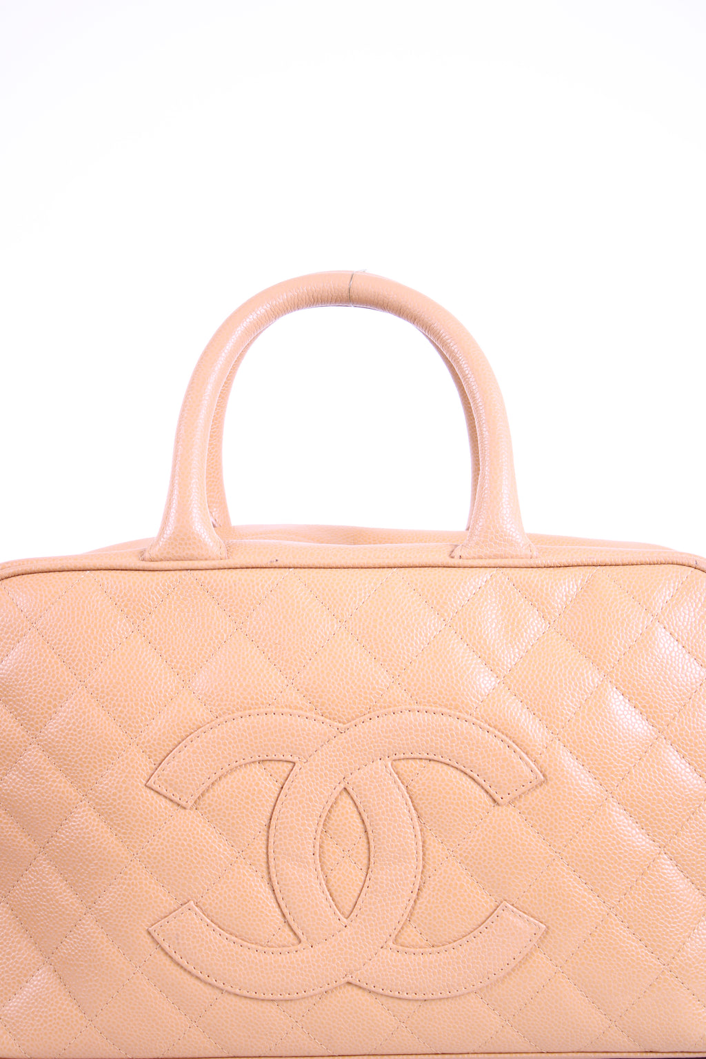 Chanel Bowling Bag Beige