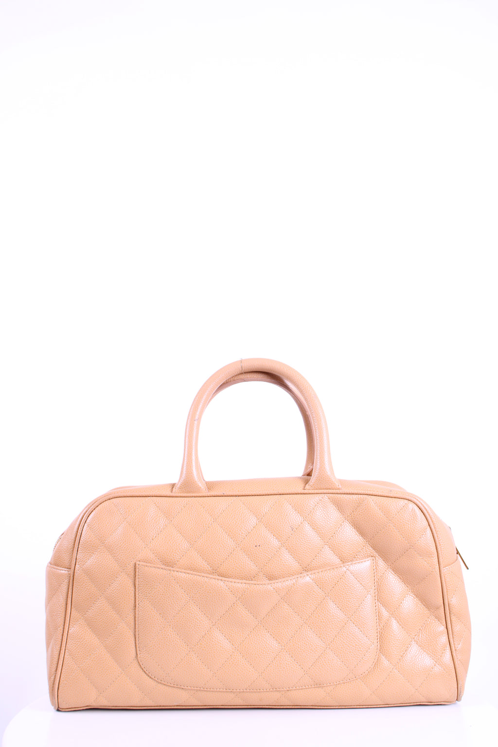 Chanel Bowling Bag Beige