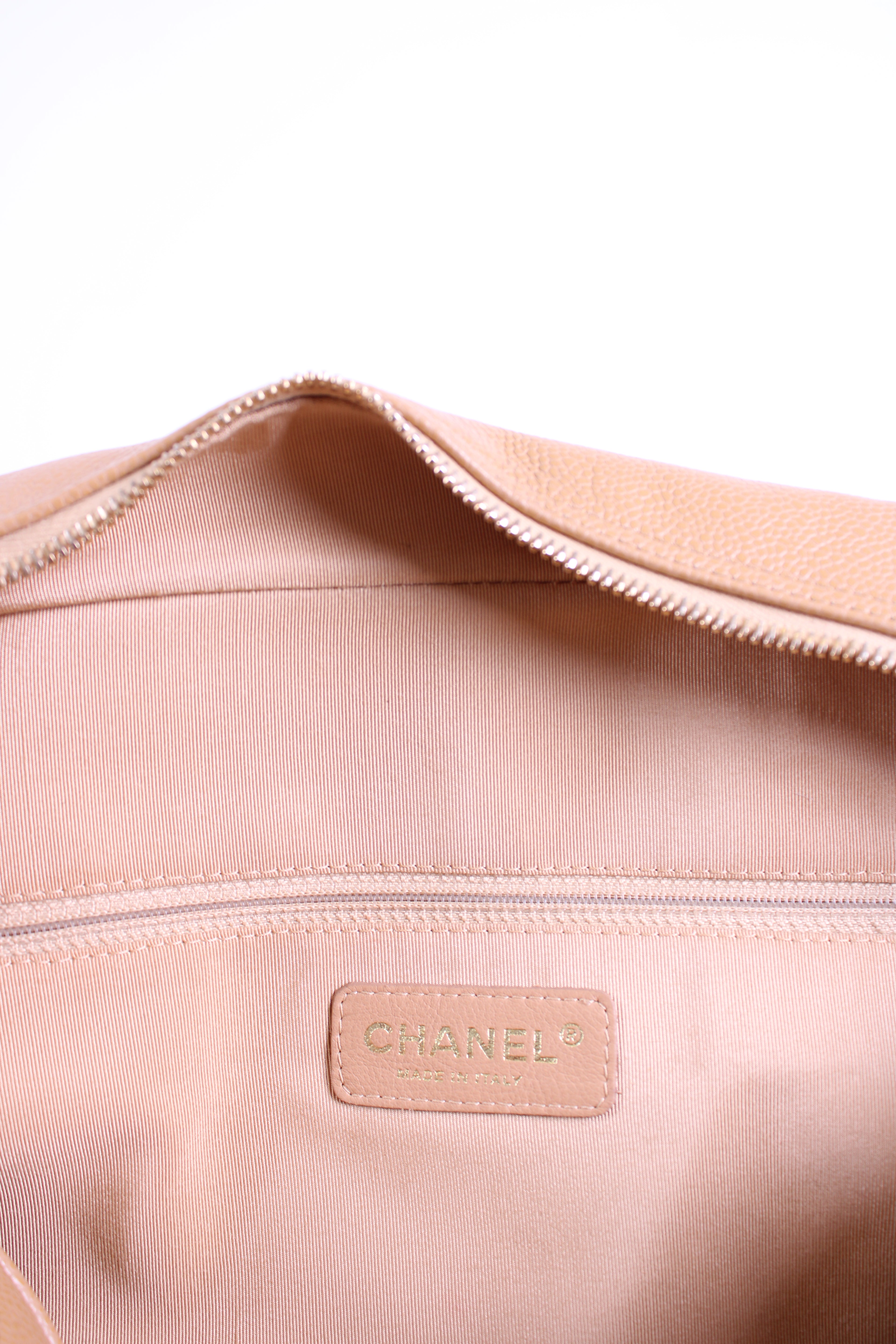 Chanel Bowling Bag Beige