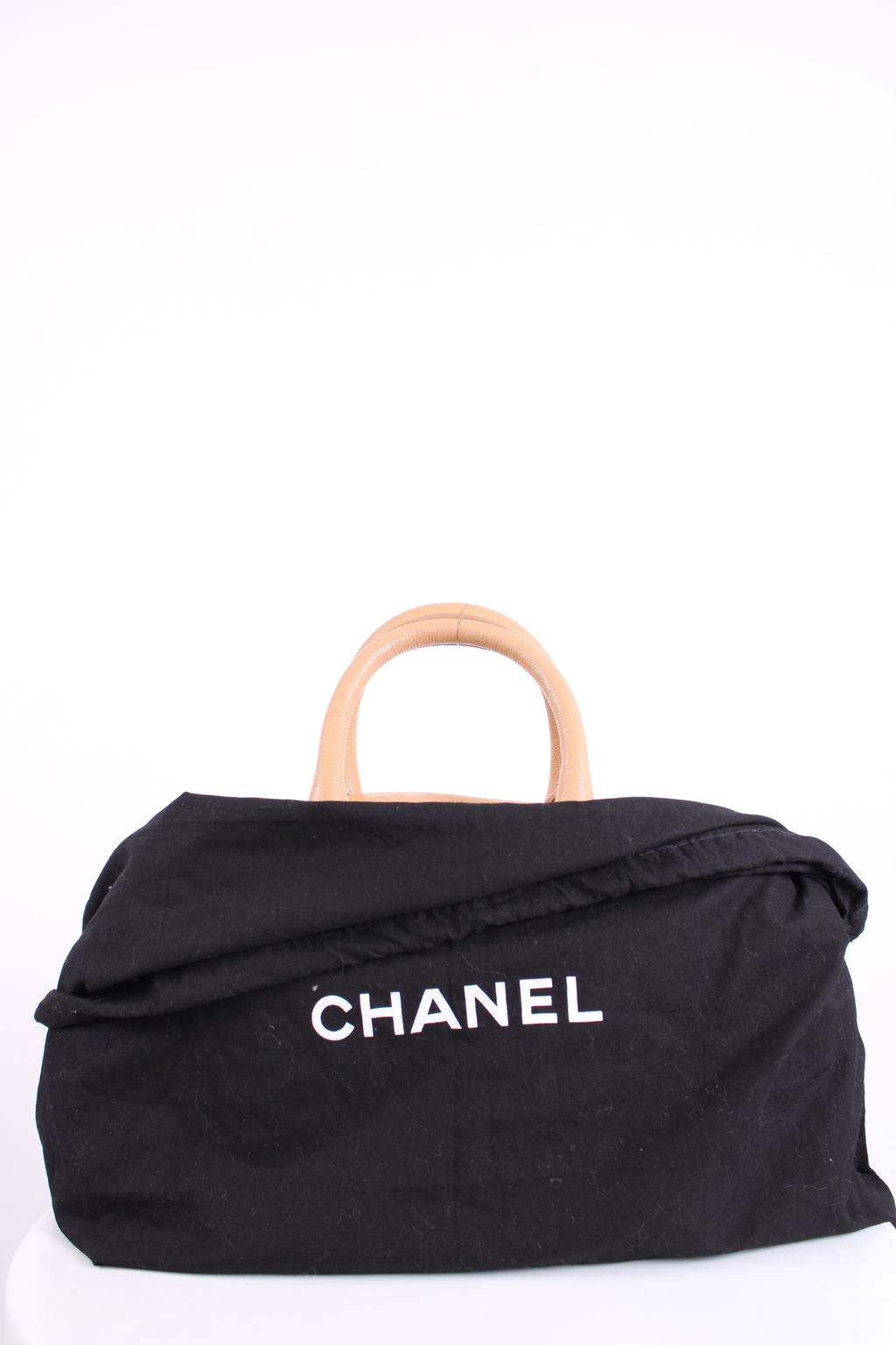 Chanel Bowling Bag Beige