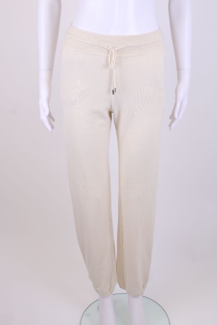 Loro Piana Knitted lounge Co-Ord Cream/ Black 10