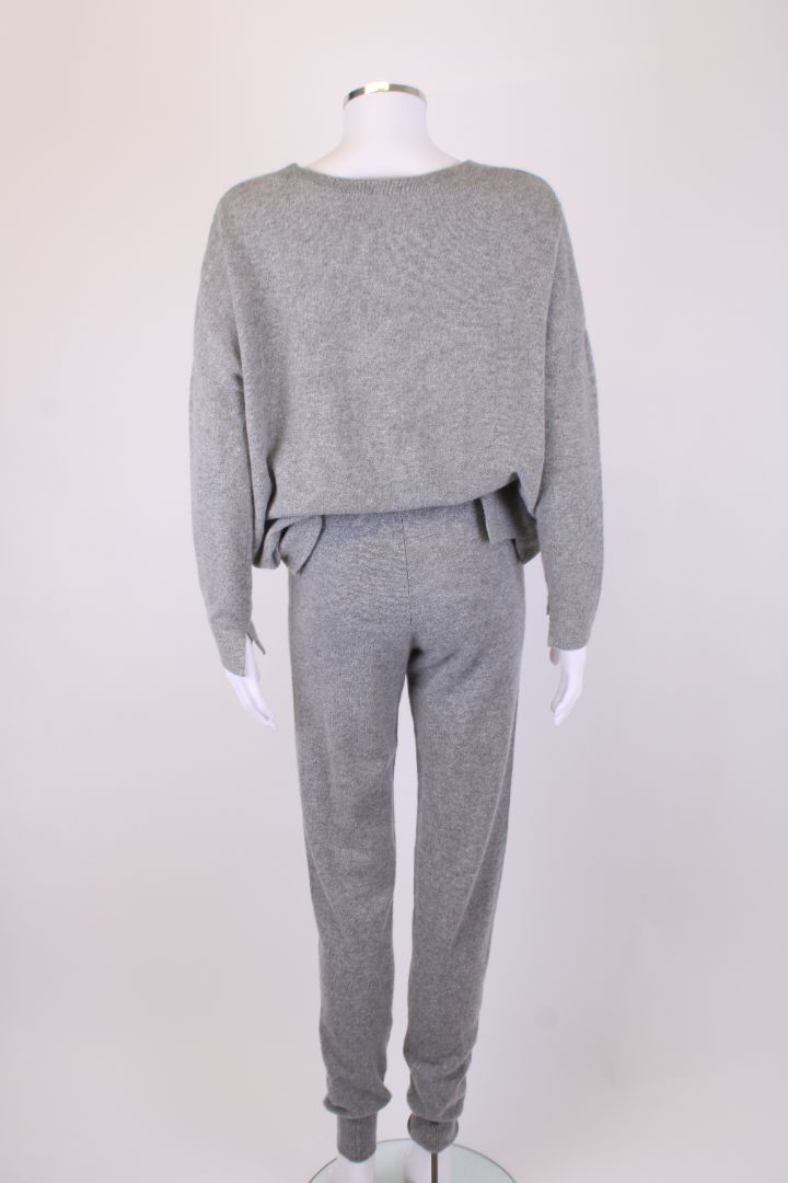 Notshy Cashmere Knitted Lounge Co-Ord Grey S