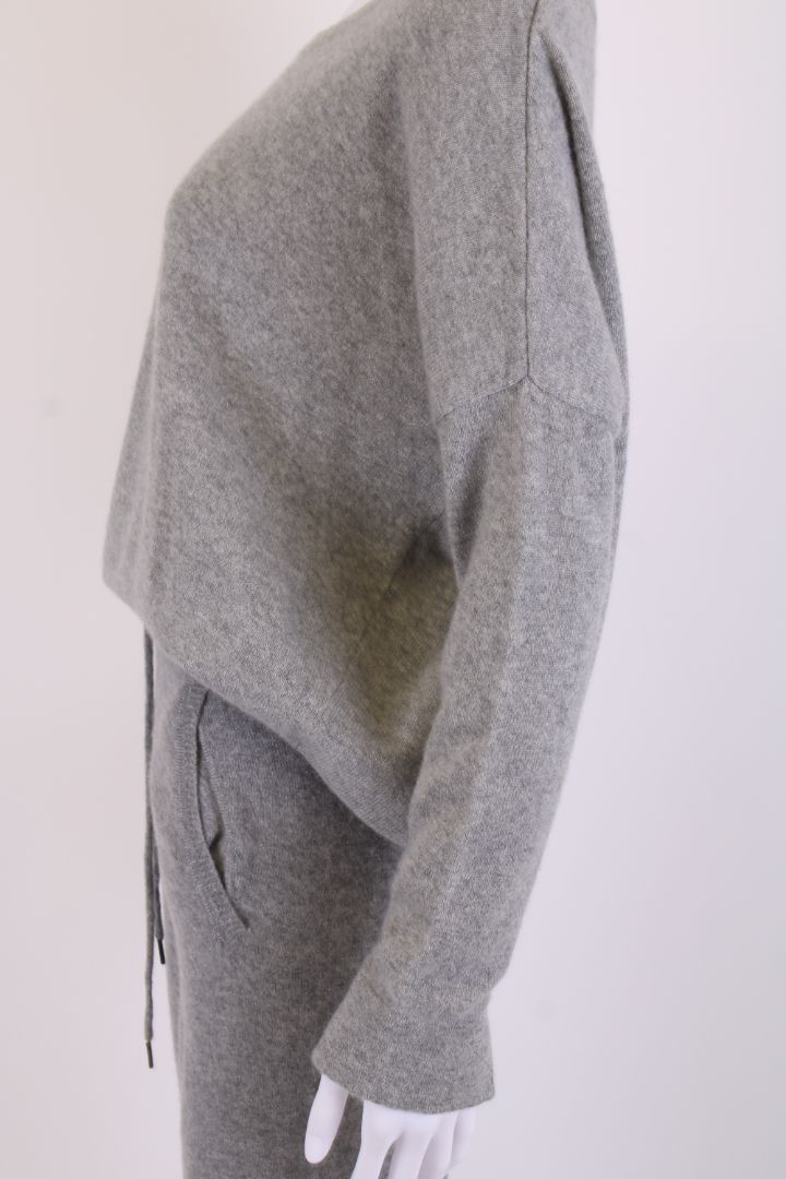 Notshy Cashmere Knitted Lounge Co-Ord Grey S