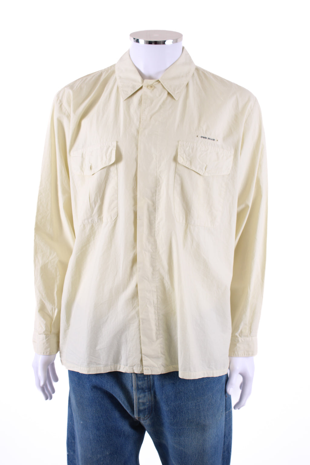 Stone Island L/S Shirt 1998 Yellow L