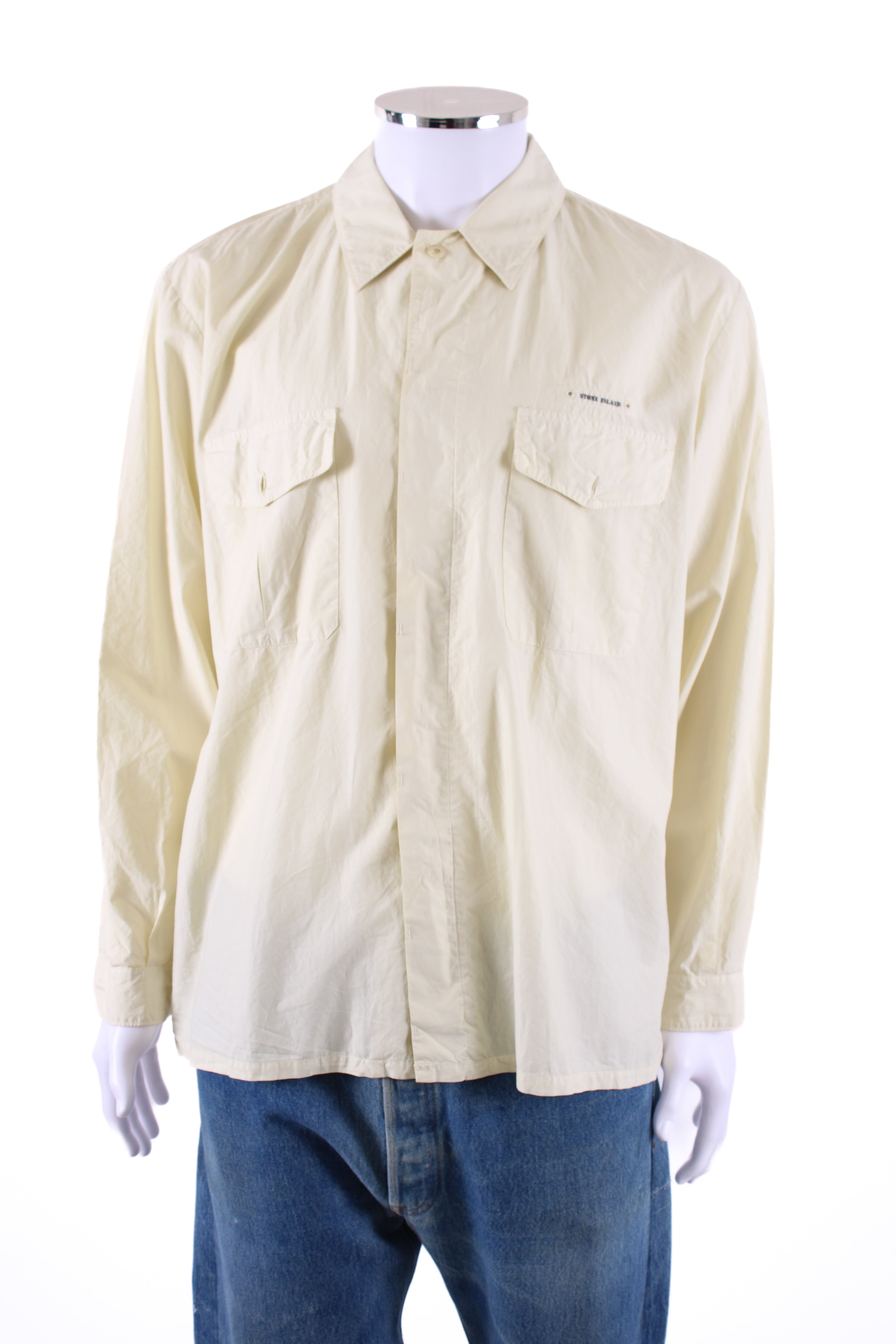 Stone Island L/S Shirt 1998 Yellow L