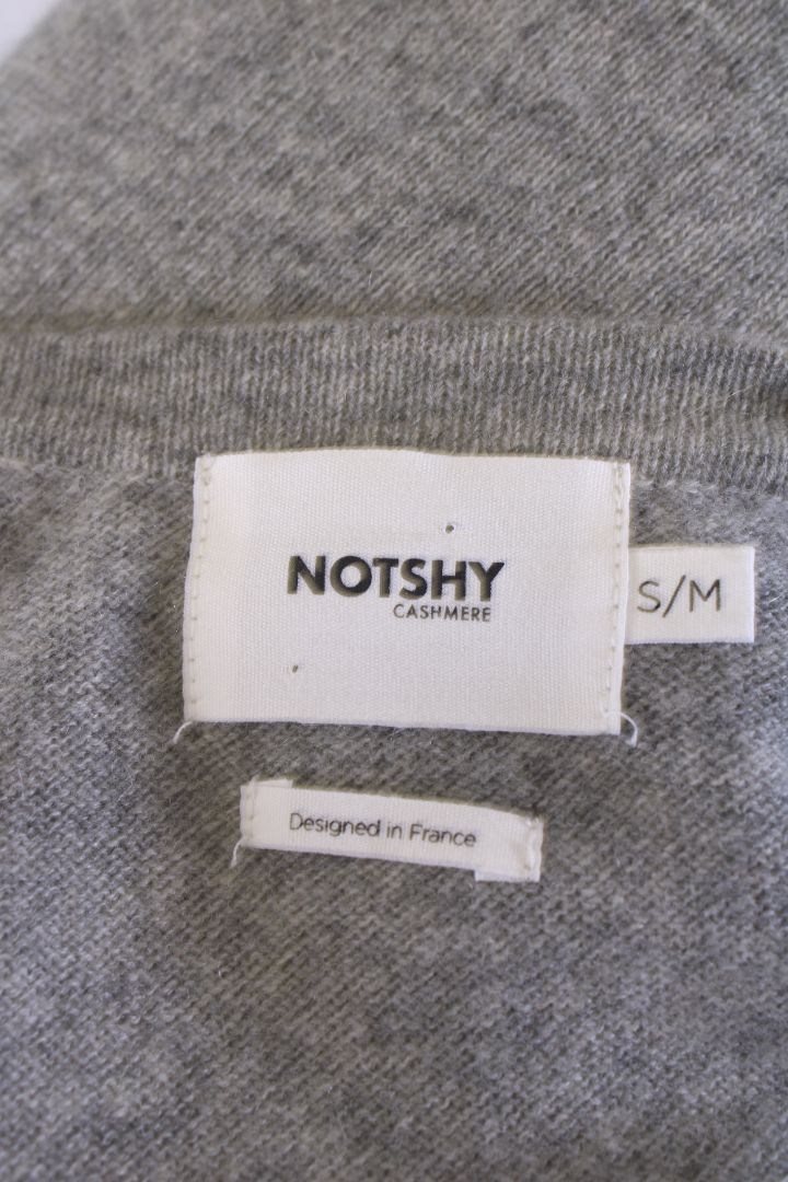 Notshy Cashmere Knitted Lounge Co-Ord Grey S