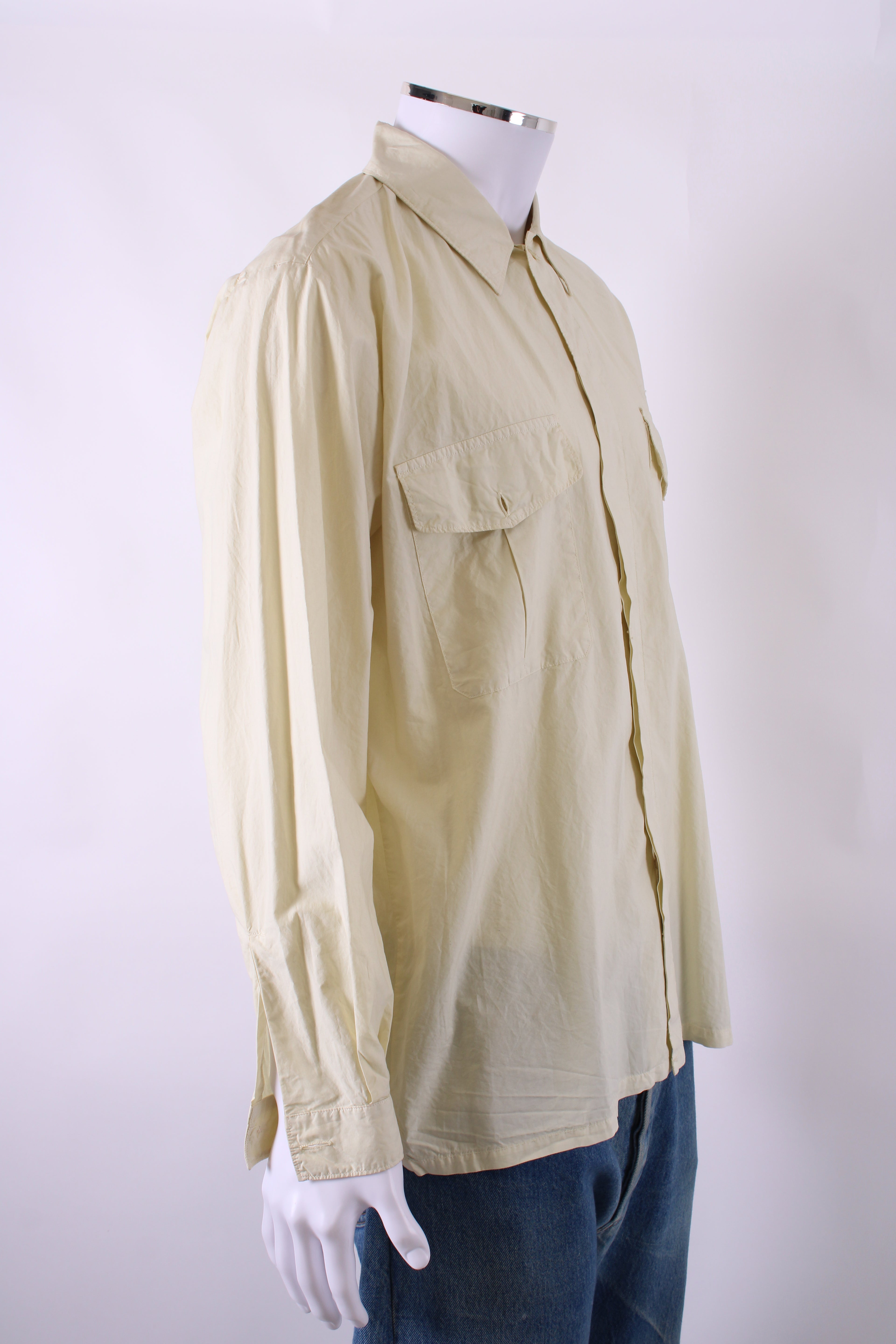 Stone Island L/S Shirt 1998 Yellow L